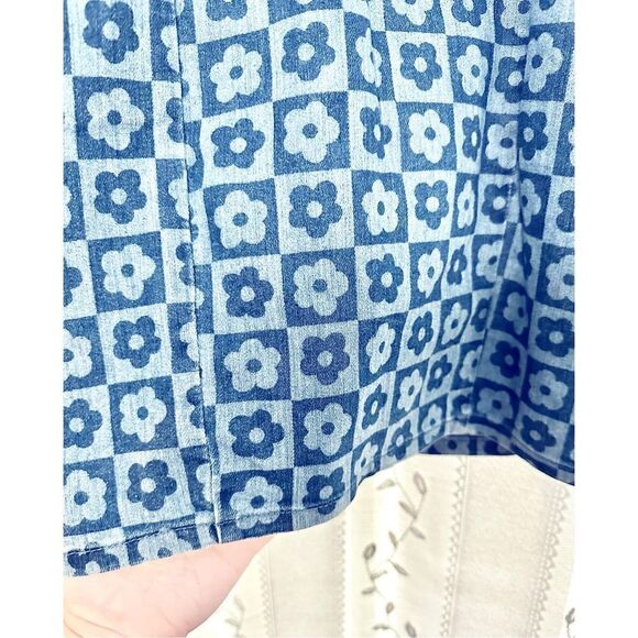 Divided denim dress  - Picture 10 of 14